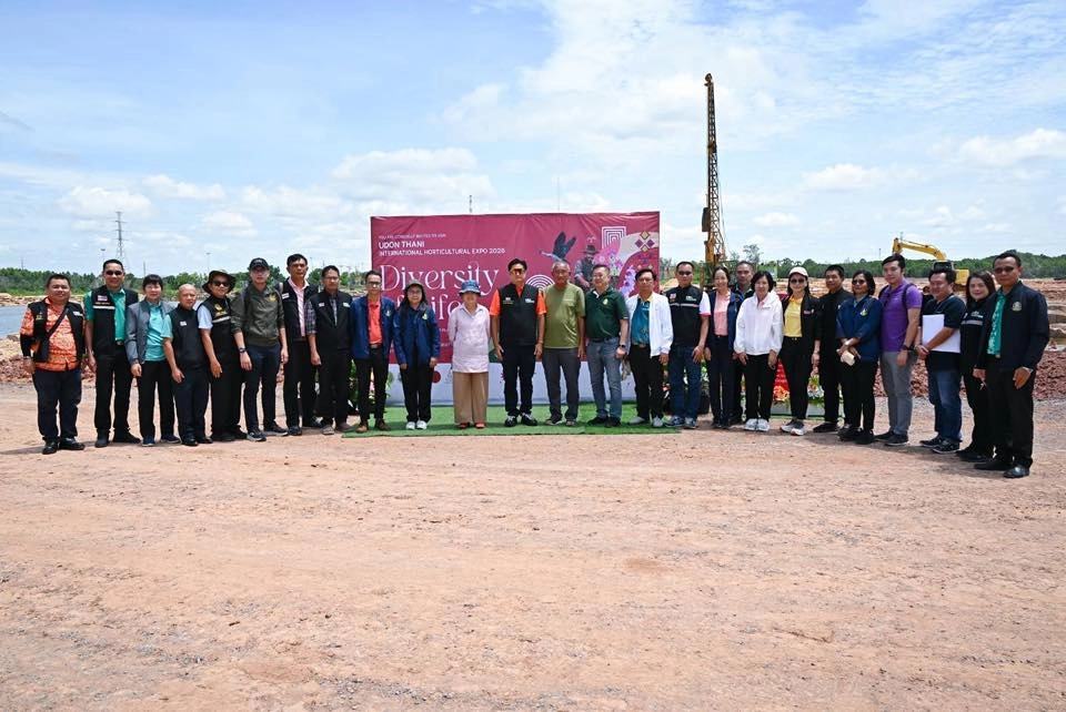 กรมวิชาการเกษตร – คณะกรรมาธิการฯ ลงพื้นที่ติดตามความคืบหน้าการจัดงาน “มหกรรมพืชสวนโลก อุดรธานี 2569” เดินหน้าก่อสร้างตามแผน มั่นใจเปิดงาน 1 พ.ย. 69 อย่างสมบูรณ์