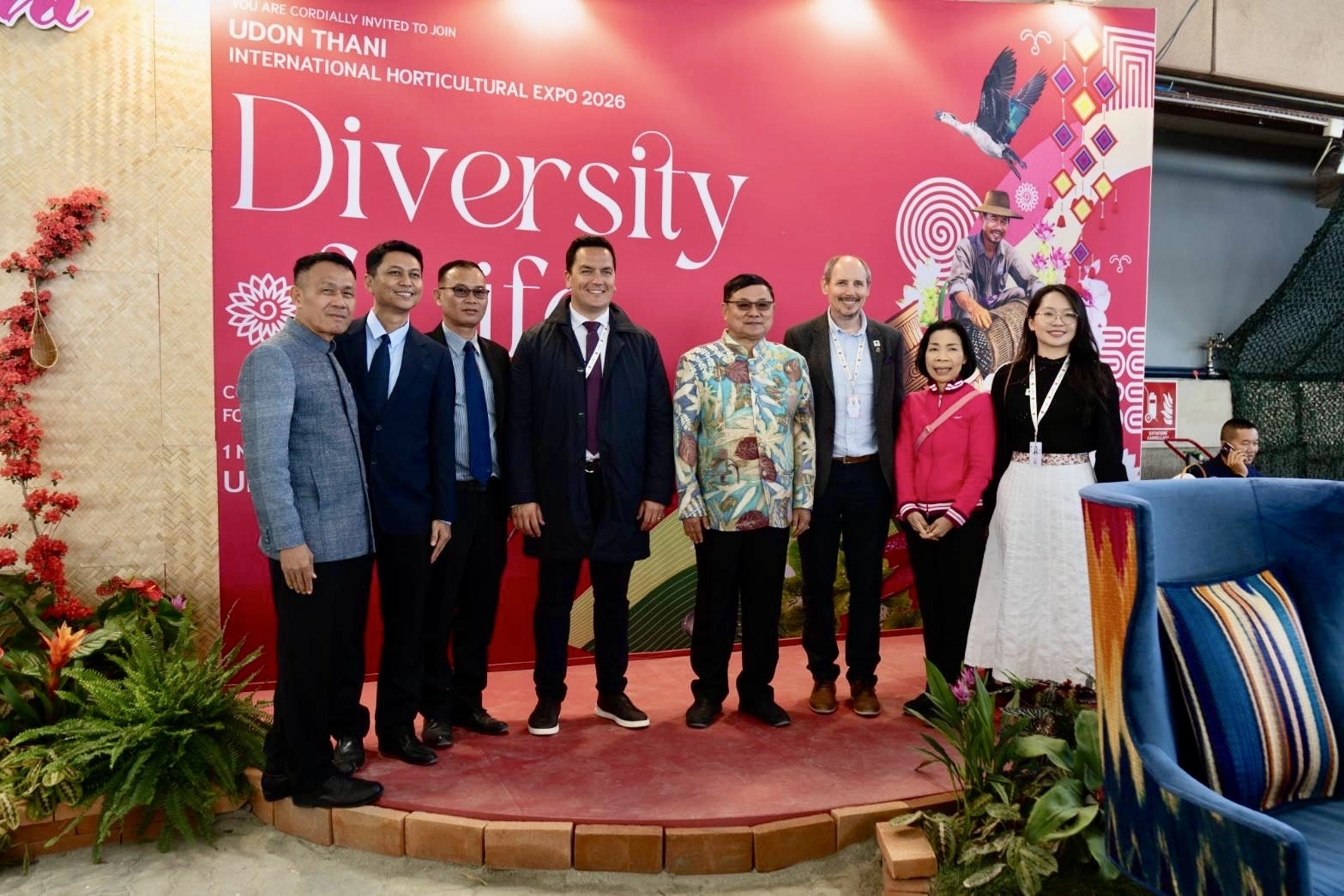 ประเทศไทยเปิดตัวบูธมหกรรมพืชสวนโลก 2026 ที่งาน EUROFLORA 2025 ประเทศอิตาลี สะท้อนความหลากหลายทางชีวภาพและวัฒนธรรมสู่สายตาชาวโลก