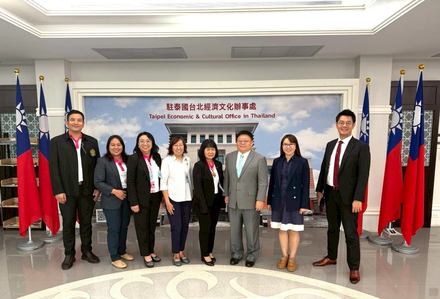 สำนักงานจัดงานมหกรรมพืชสวนโลก กรมวิชาการเกษตร เชิญสำนักงานเศรษฐกิจและวัฒนธรรมไทเป ร่วมงานมหกรรมพืชสวนโลกจังหวัดอุดรธานี