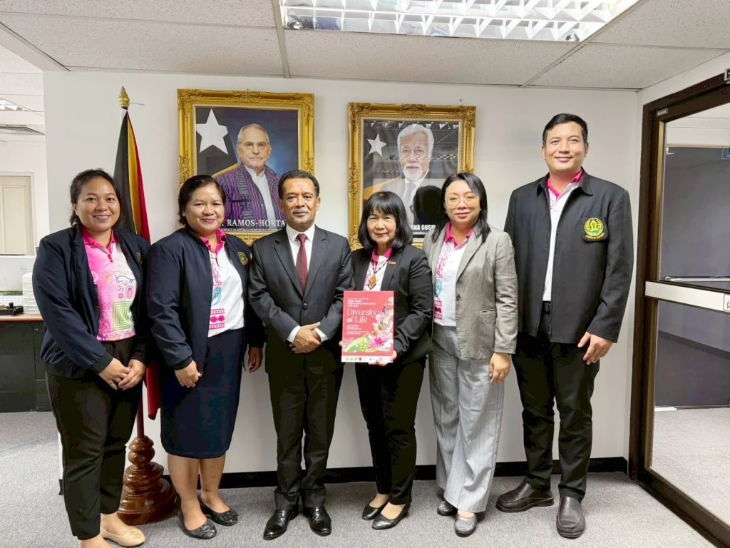 สำนักงานจัดงานมหกรรมพืชสวนโลก กรมวิชาการเกษตร เชิญชวนสาธารณรัฐประชาธิปไตยติมอร์-เลสเต เข้าร่วมงานมหกรรมพืชสวนโลก จังหวัดอุดรธานี พ.ศ. 2569