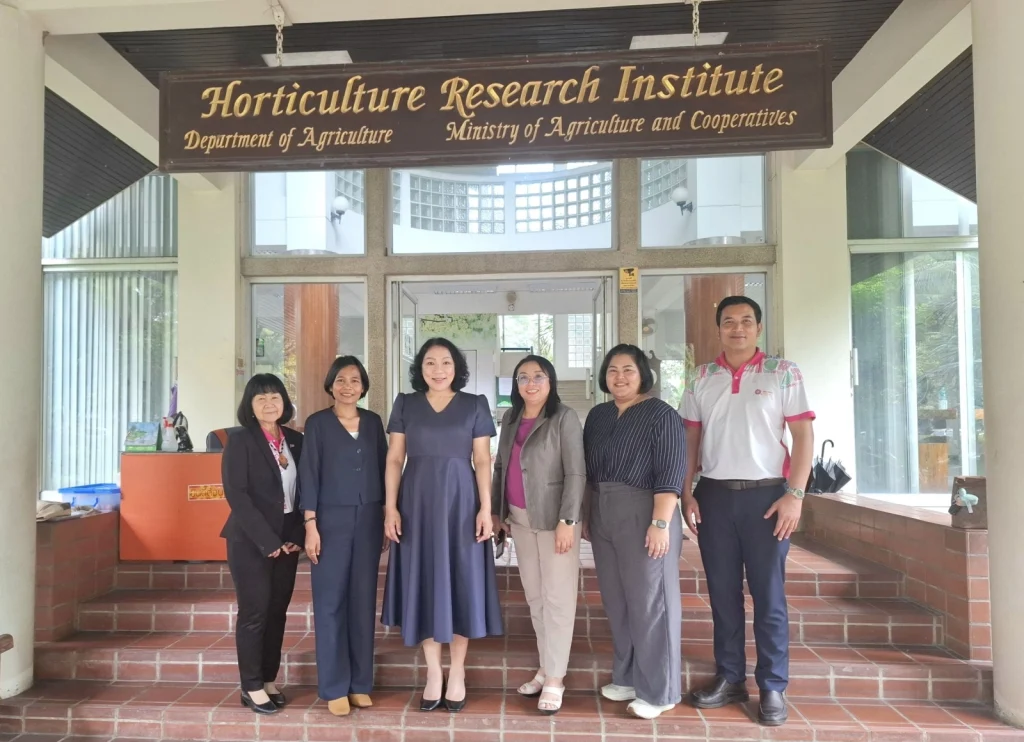 สำนักงานจัดงานมหกรรมพืชสวนโลกร่วมต้อนรับและหารือความร่วมมือการจัดสวนนานาชาติ ในงานมหกรรมพืชสวนโลก จังหวัดอุดรธานี พ.ศ.2569