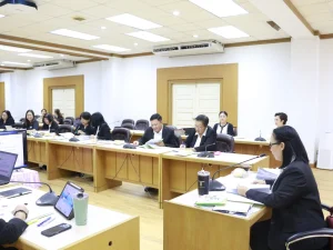 การประชุมคณะทำงานด้านต่างประเทศ การประชุมสัมมนาวิชาการ และการประกวด