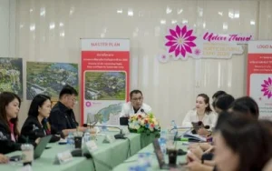 สำนักงานจัดงานมหกรรมพืชสวนโลก ให้การต้อนรับผู้แทน AIPH ตรวจความพร้อมการจัดงานมหกรรมพืชสวนโลก จังหวัดอุดรธานี พ.ศ. 2569