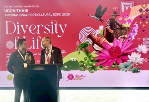 ผู้อำนวยการสำนักงานจัดงานมหกรรมพืชสวนโลก ร่วมประชุมนำเสนอความก้าวหน้างานมหกรรมพืชสวนโลกต่อคณะกรรมการและสมาชิก AIPH ย้ำความพร้อมจัดงานพืชสวนโลก “อุดรธานี 2569” คืบหน้ากว่า 70% ในขณะที่ “พืชสวนโลก โคราช 2572” เร่งการออกแบบแผนแม่บท โครงสร้างพื้นฐาน และออกแบบ