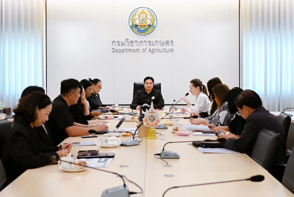 สำนักงานจัดงานมหกรรมพืชสวนโลก ร่วมให้การต้อนรับผู้แทนกรรมการสมาคมพืชสวนระหว่างประเทศ (AIPH) ในโอกาสเข้าเยี่ยมคารวะ